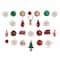 25ct. Holiday Deluxe Shatterproof Christmas Tree Ornament Box Set